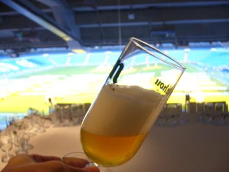 Catas de Cervezas en el Real Café con vistas al Estadio Santiago Bernabéu