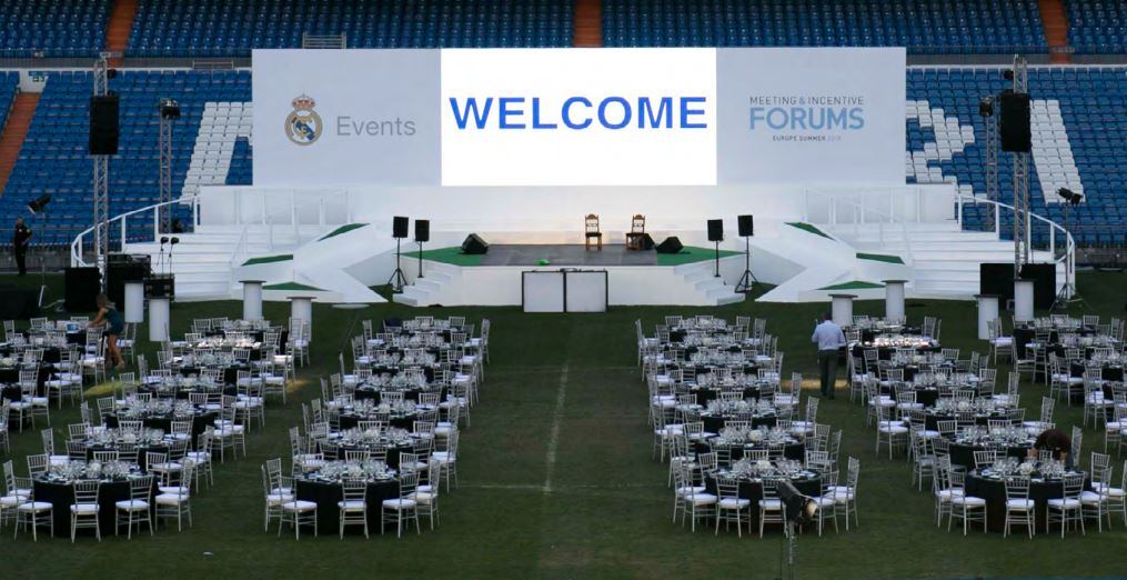 Salas para Eventos en Santiago Bernabéu